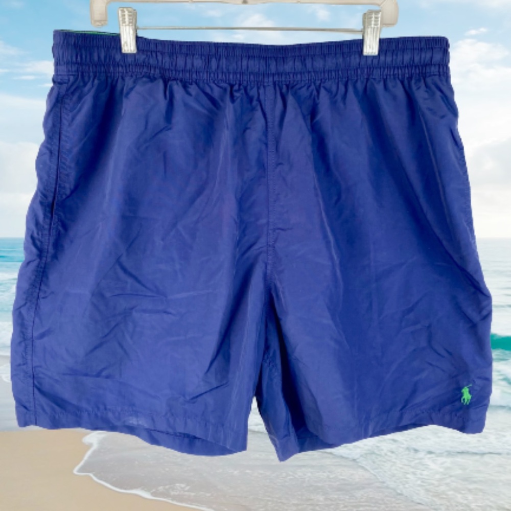 POLO RALPH LAUREN Men’s Swimsuit Shorts Swim Trunks Lined Nylon